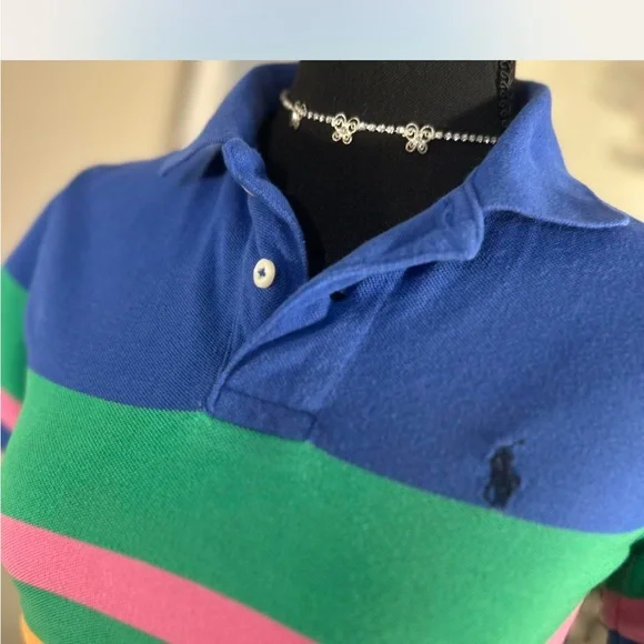 Polo by Ralph Lauren Classic Blue Polo Shirt - Picture 2 of 5